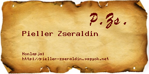 Pieller Zseraldin névjegykártya